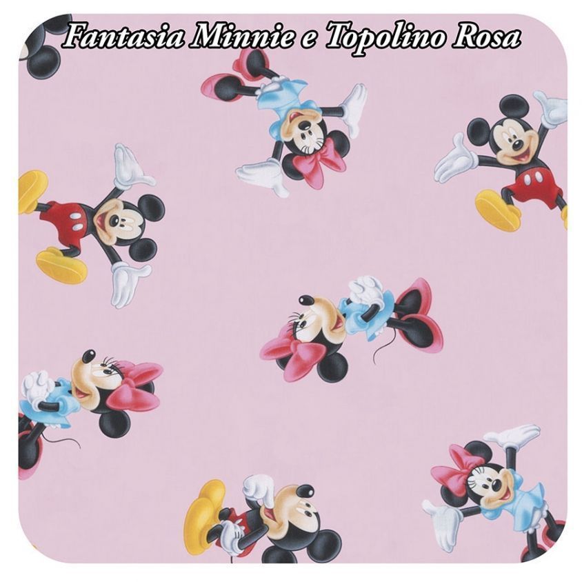 fantasia minnie rosa